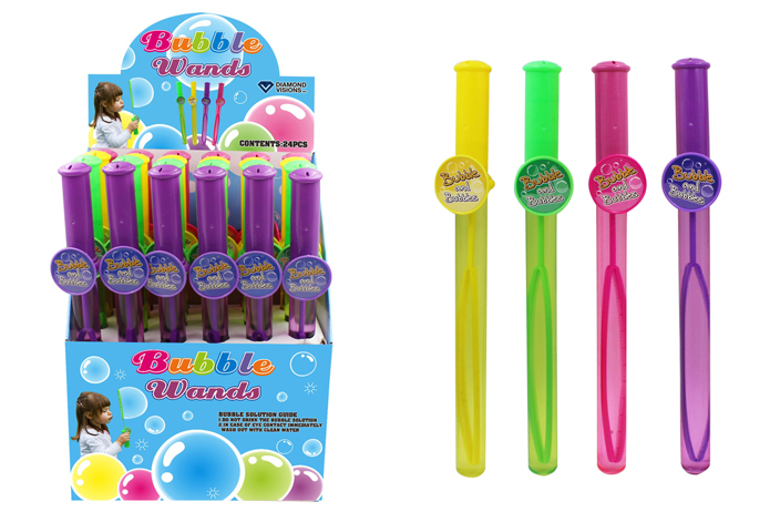 Wholesale Bubble Wands - 24 Count, Assorted