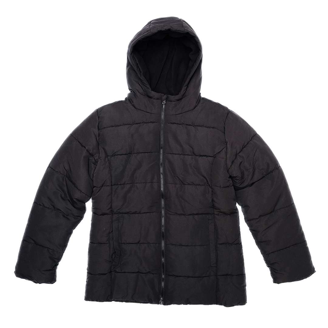 Bulk Fleece-Lined Women's Jackets - Women's Winter Coats, Black