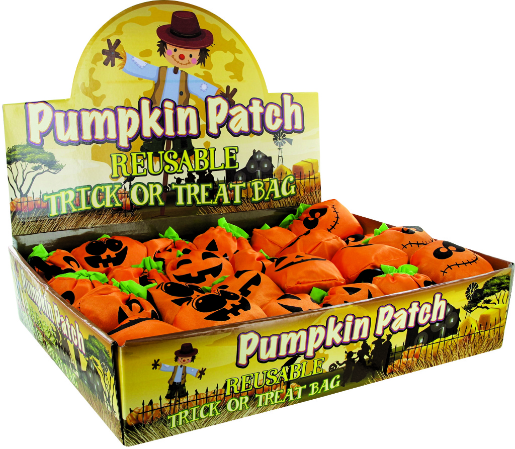 Wholesale Foldable Pumpkin Trick Or Treat Bag(48x$2.01)