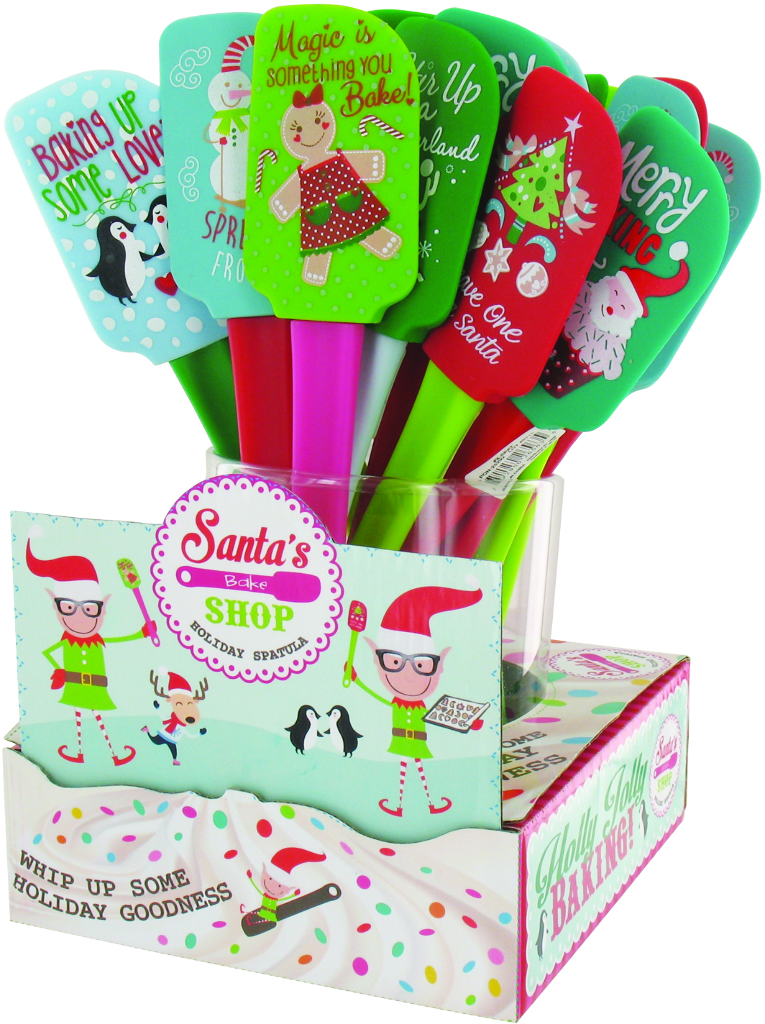 Wholesale Christmas Santa's Shop Spatula | DollarDays