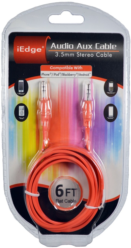 Wholesale 6FT Auxiliary Cable(12x$1.53)