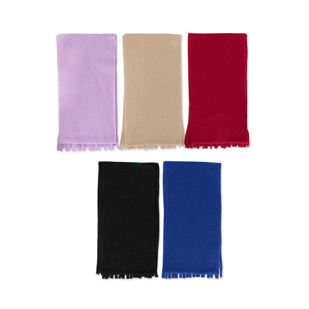 thumbnail image 2 of Vicenpal Winter Fleece Scarves Bulk For Hoeless Donations War Winter 2 of 11