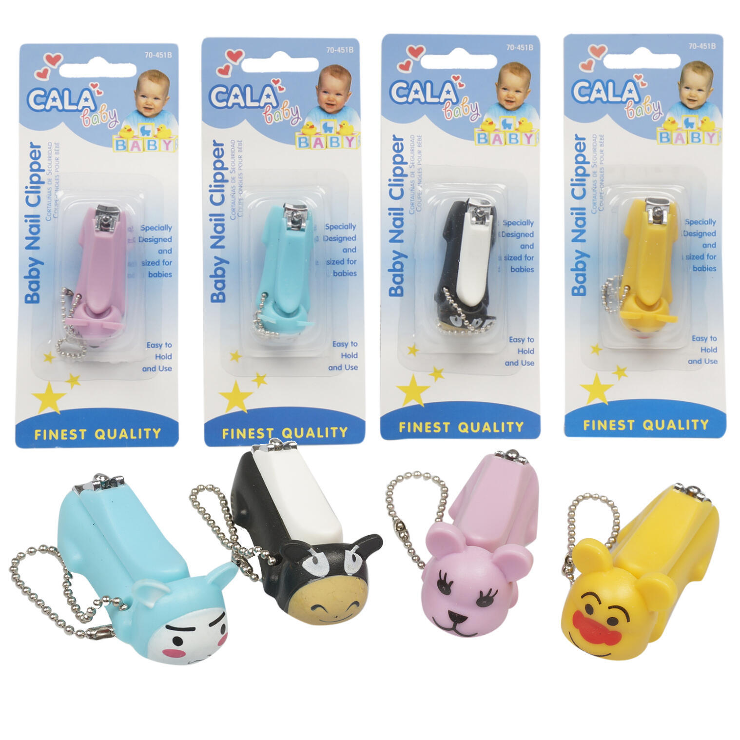 Wholesale Baby Nail Clippers - Assorted Animal Shapes | DollarDays