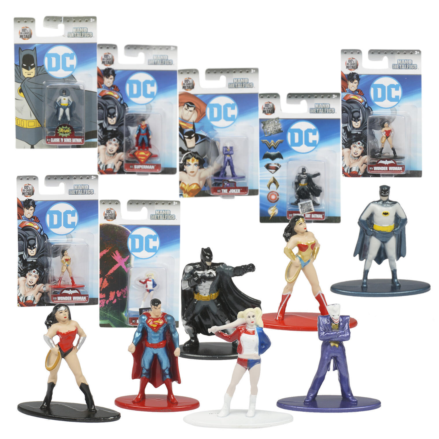 Wholesale DC Comics Nano Metal Figurines (SKU 2338340) DollarDays