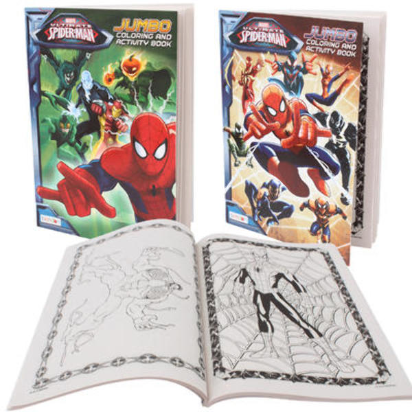 Wholesale Marvel - 96 Pages Spider-Man Coloring Book(72x$1.33)