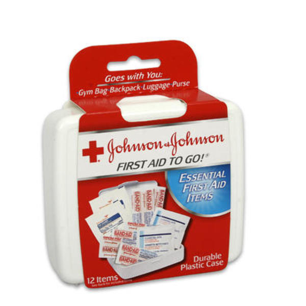 Wholesale Johnson and Johnson First Aid to Go Kit(48x$2.26)