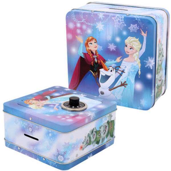 Wholesale Disney Frozen Penny Bank With Combination Lock(12x$5.06)