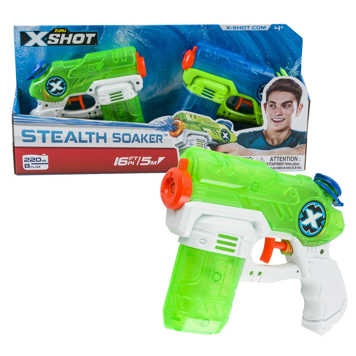 Wholesale X-Shot Double Shot Water Blaster - 2 Pack | DollarDays