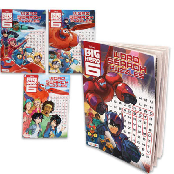 Wholesale Disney's Big Hero 6 Word Search Book - 96 Pages(72x$1.02)