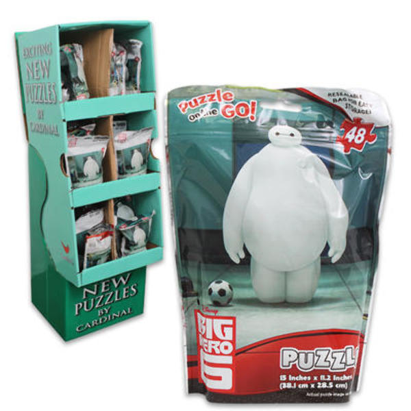 Wholesale Big Hero 6 48-Piece Jigsaw Puzzle With Display(40x$1.95)
