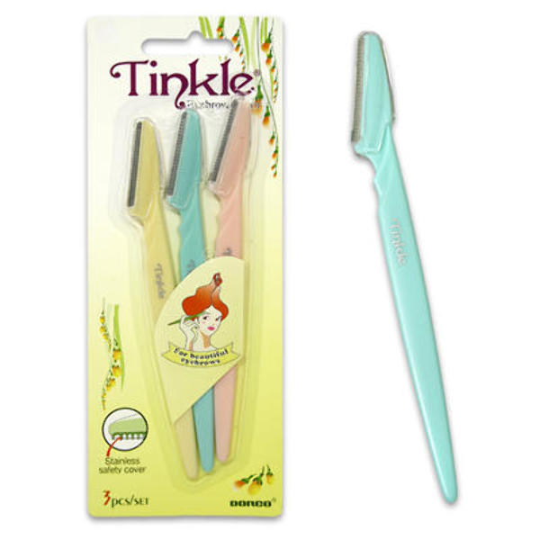 Wholesale Dorco Tinkle Eyebrow Razor 3-Pack(320x$1.50)