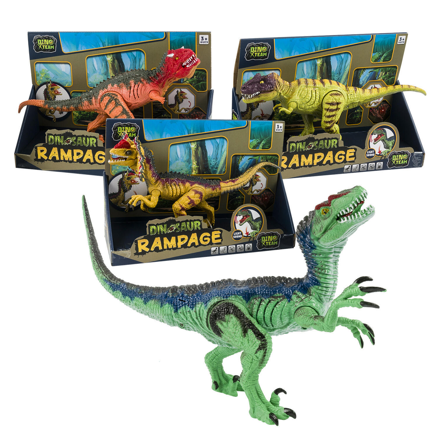 Wholesale Large Dinosaur Toys - 6 Styles, Plastic - DollarDays