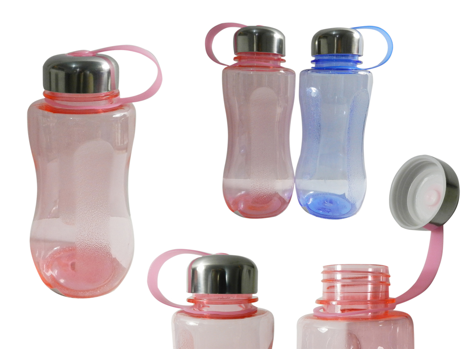 Wholesale Sports Water Bottle with Metal Lid- 16oz. | DollarDays