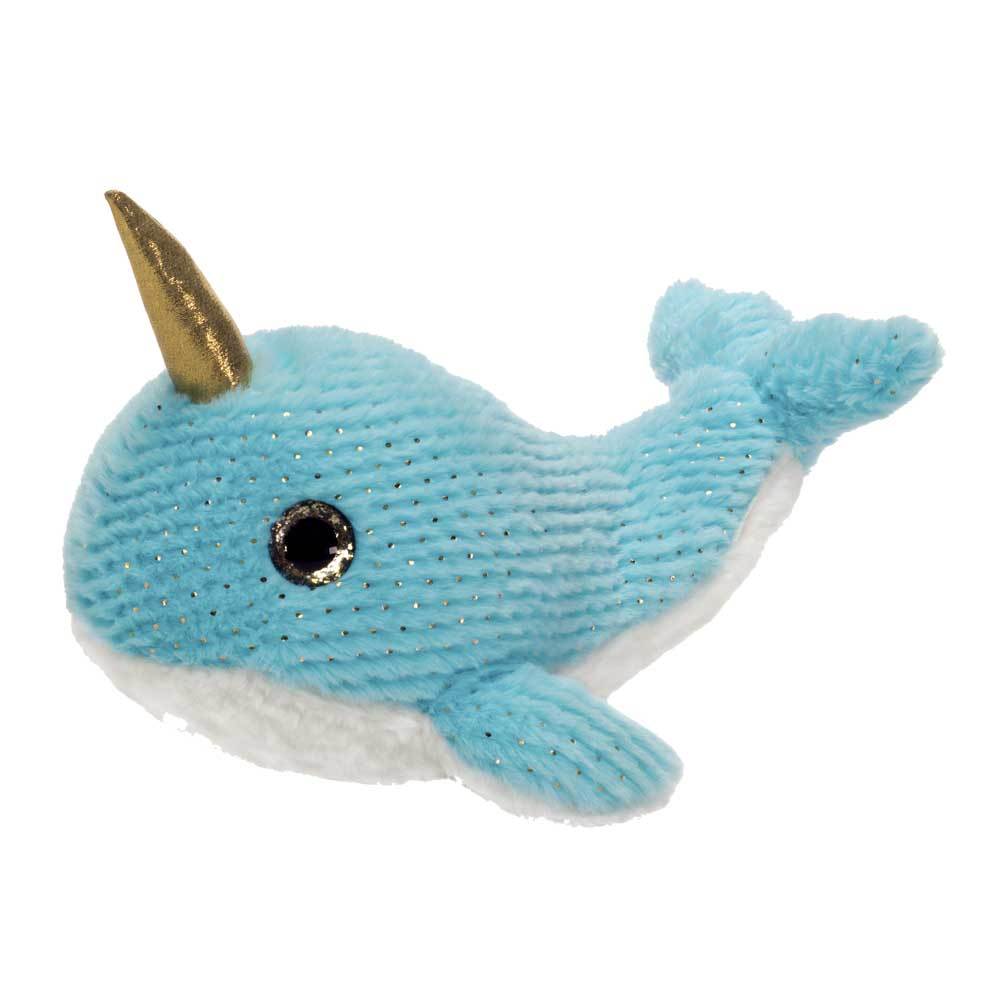 Wholesale Stuffed Animals - Narwhal, Blue, 14