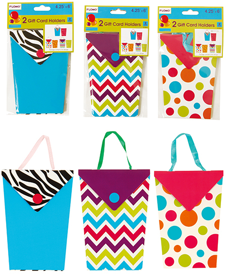 Mother's Day Embellished Gift Card Holders - 2 Pack(36x$1.44)