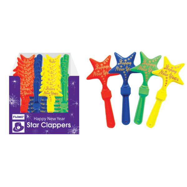 Wholesale Plastic New Year Clappers(72x$1.23)