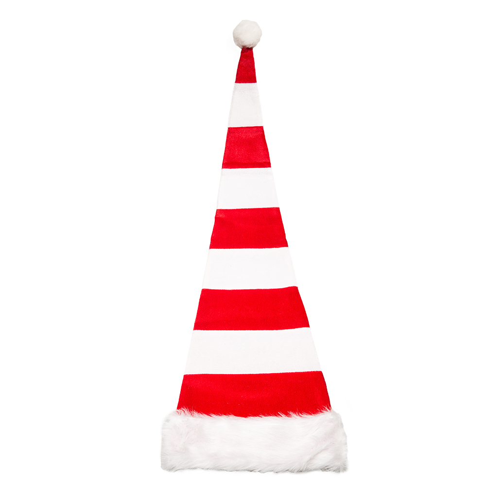 Wholesale Red and White Striped Christmas Hat(24x$4.46)