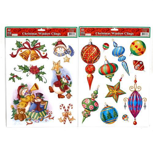 Wholesale Christmas Window Clings 17