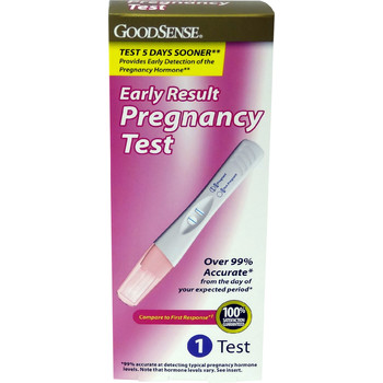 test pregnancy proper Pregnancy Test Result Wholesale Count GoodSense Early 1