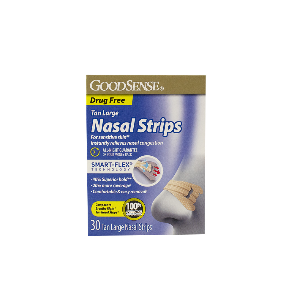 Wholesale GoodSense Nasal Strips - Clear - Large - 30 Count (SKU 966349 ...