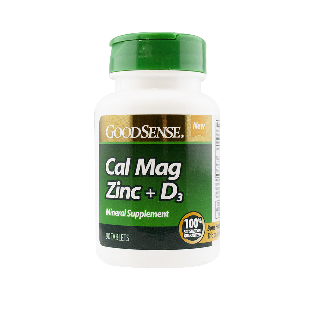 Wholesale GoodSense Cal Mag Zinc + D3 Tablets - 90 Count