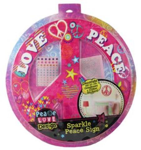 Wholesale Create Your Own Sparkle Peace Sign(6x$7.62)