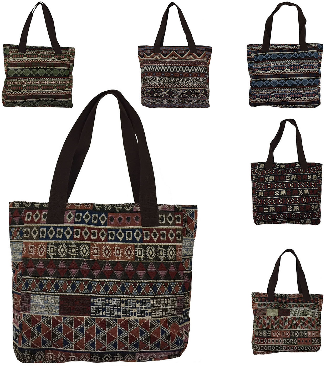 Wholesale Tapestry Tote Bag | DollarDays