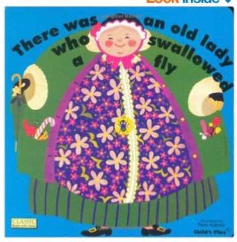 Wholesale There was an Old Lady Nursery Rhyme Time | DollarDays