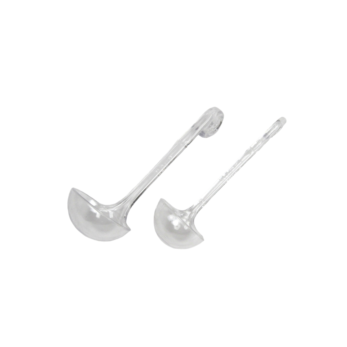 46655 Mini Ladle - 2 Pieces, Plastic, 1 oz and 2 oz, 6 case of 144