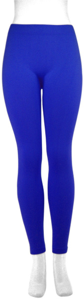 Wholesale Seamless Royal Blue Footless Leggings - Size S / M(3x$7.11)