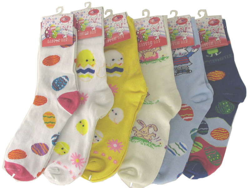 Wholesale Easter Socks (SKU 433527) DollarDays