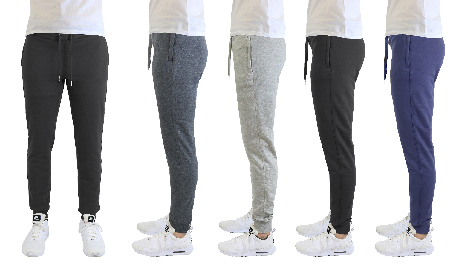 Wholesale Men's Comfort Fleece Joggers - Black, S - 2 X (SKU 2348657 ...