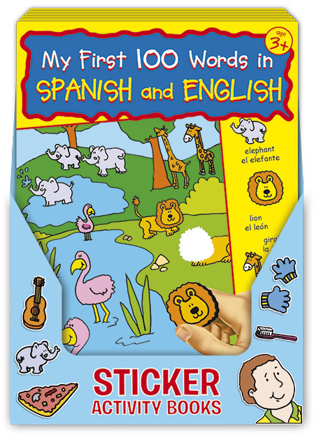 Wholesale My First 100 Words In English & Spanish(24x$1.34)