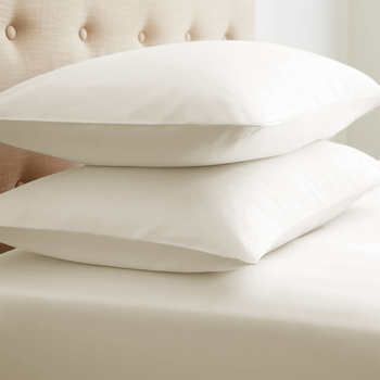 soft tex microfiber ivory pillowcase se