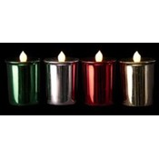 Wholesale 2.375 Battery Operated Flicker Led Votive Candle (SKU 