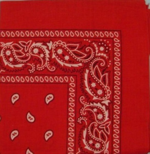 Wholesale Red Square Bandanas/Doo Rags (SKU 1777495) DollarDays