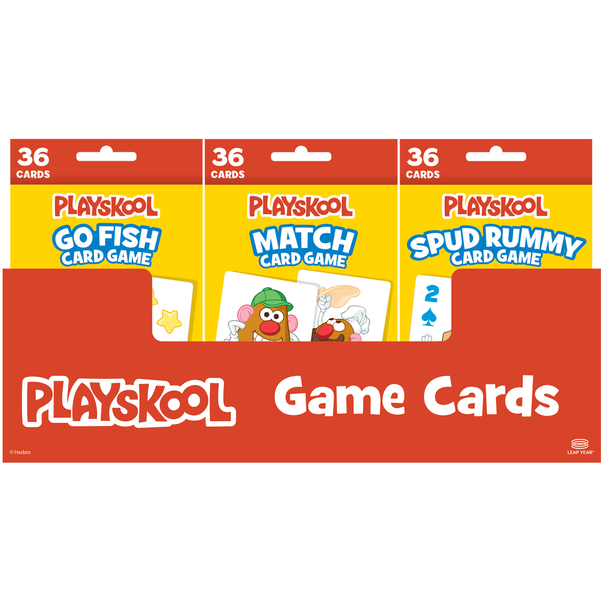 Wholesale Mr. Potato Head Card Games Assortment(192x$1.25)