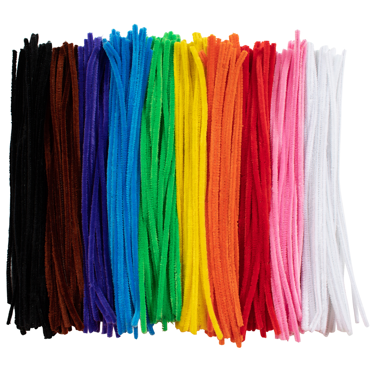 324-Piece Pipe Cleaners (Chenille Stems) - Assorted Colors