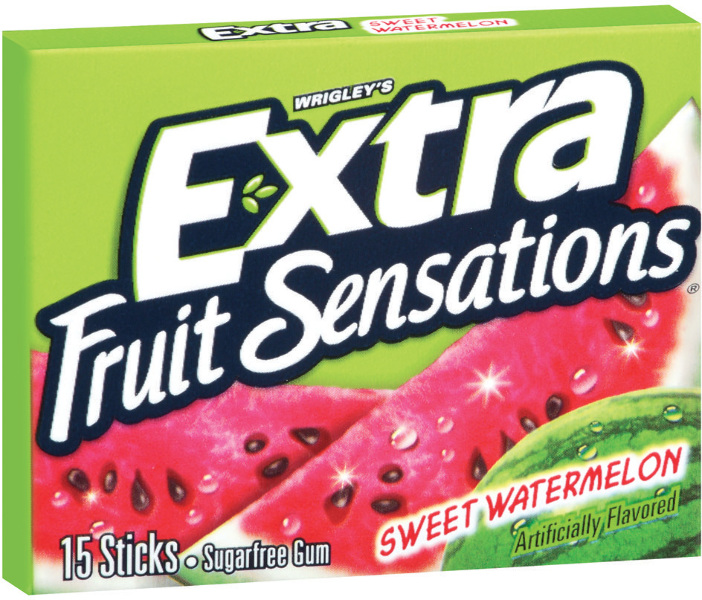 Wholesale Extra Watermelon Gum Slim Pk 15 Pc | DollarDays