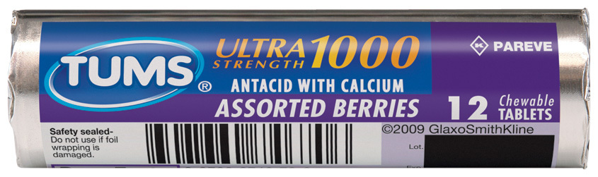 Wholesale Tums Ultra Assorted Berry Roll(288x$1.44)