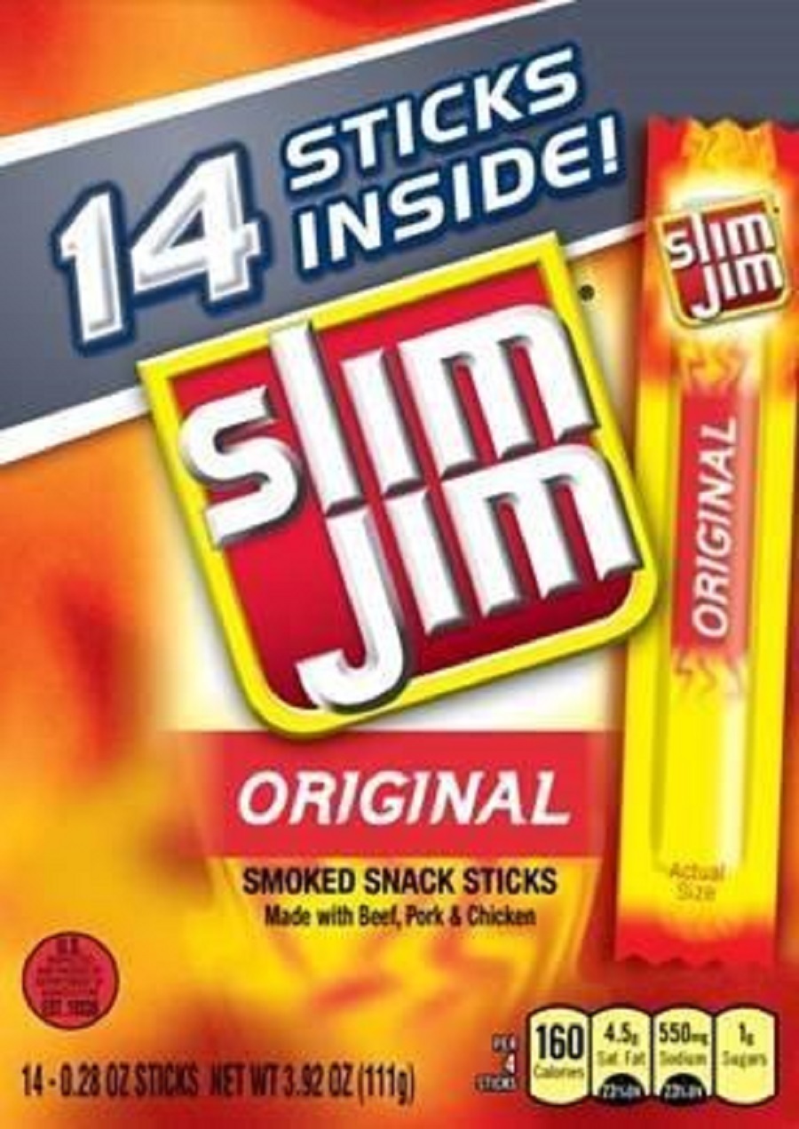 Wholesale Slim Jim Original Gable Top 3.92Oz(8x$5.61)