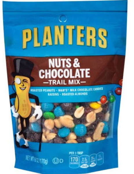 Wholesale Planters Nut & Chocolate Trail Mix 6 Oz(12x$3.63)