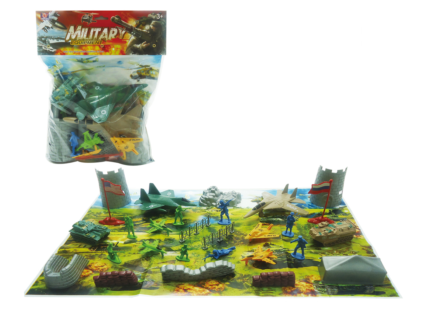 Wholesale Combat Battle Set (Stage Map Included) Style #339(48x$3.28)