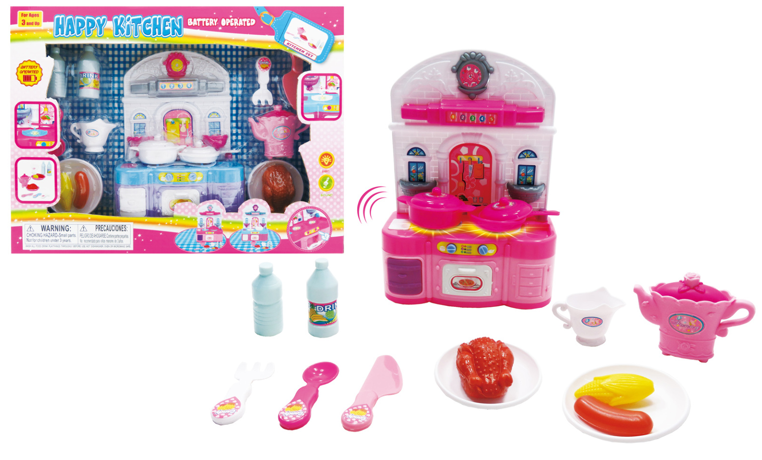 Wholesale My Happy Kitchen Pretend Play!(24x$6.53)