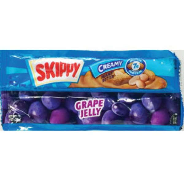 Wholesale Skippy Peanut Butter & Grape Jelly 2.12 Oz.(200x$0.88)