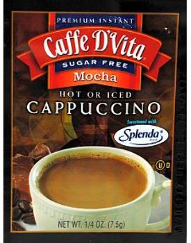 Wholesale Caffe D'Vita Cappuccino - Sugar Free Mocha(72x$0.71)