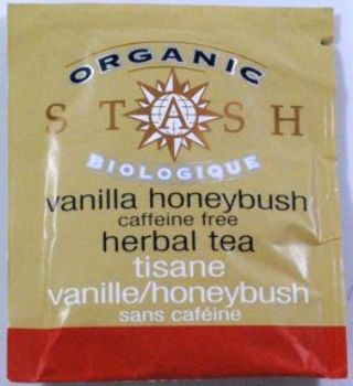 Wholesale Organic Tea - Vanilla Honeybush Herbal Tea packet