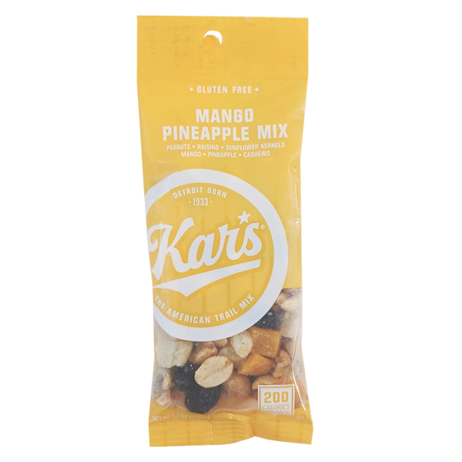 Wholesale Kars Unsalted Trail Mix Mango Pineapple(72x$0.74)