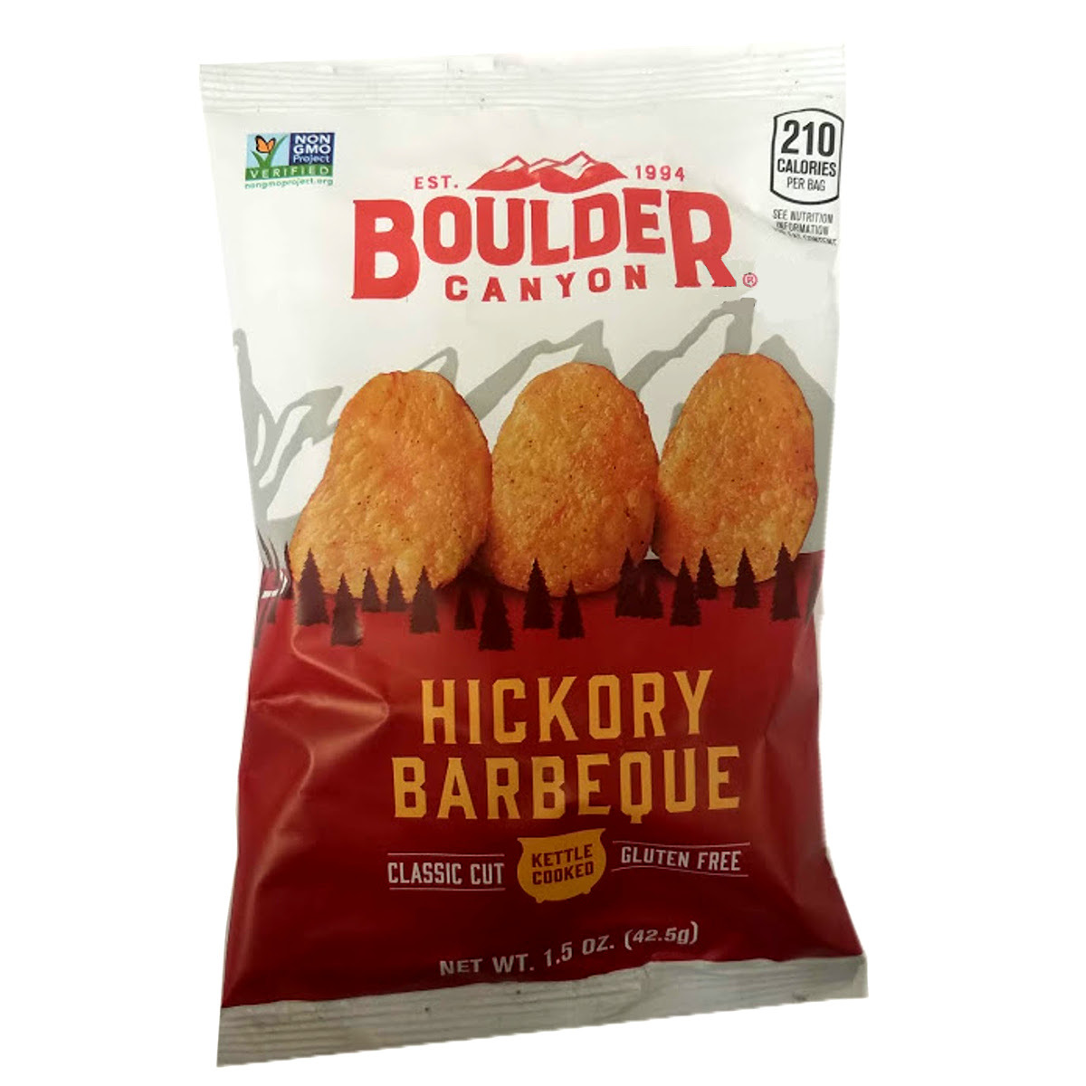 Wholesale Boulder Canyon Potato Chips Hickory Bbq 1 5 Oz