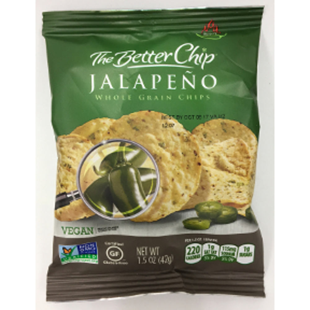 the Better Chip(R) Spicy Jalapeno Whole Grain Chips 1.5 Oz(27x$1.39)
